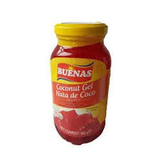 Buenas Coconut Gel Nata De Coco Red 340g