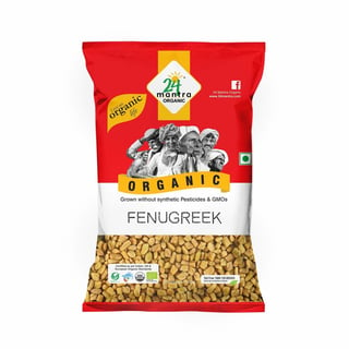 Organic Fenugreek Seeds Whole 100Gr