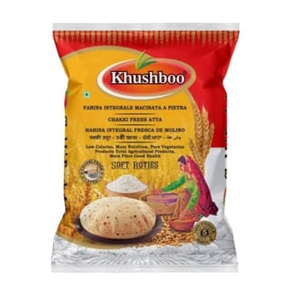 Khusboo Chakki Medium Brown Atta 5Kg