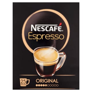 Nescafe Oploskoffie Espresso - 25 Zakjes