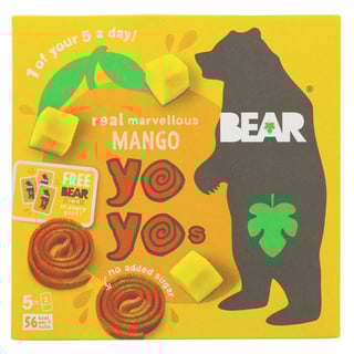 Bear Yoyos - Mango Multipack 5 X 20g