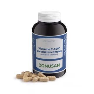 Bonusan Vitamine C1000 Ascorbatencomplex Tabletten 200TB