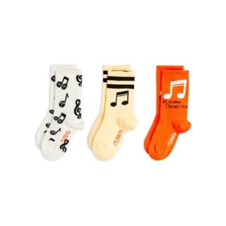 Mini Rodini Note 3-Pack Socks