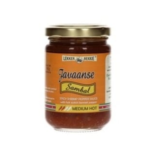 Lekkerbekkie Javaanse Sambal Medium Hot 145gr