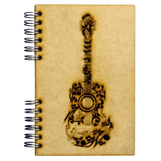 Sustainable 2022-2023 agenda - recycled paper - Black Guitar - Dutch/English