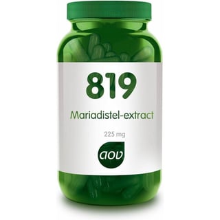 AOV 819 Mariadistel Extract - 90 Vegacaps - Kruiden - Voedingssupplementen