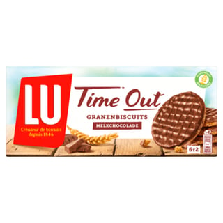 Lu Time Out Granenbiscuits Melkchocolade