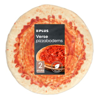 PLUS Duo Pizzabodem Met Tomatensaus