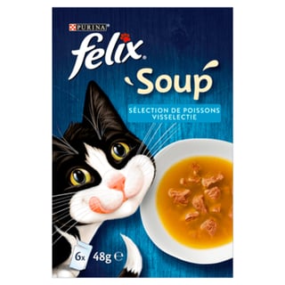 Felix Soup Original Kattenvoer Vis Selectie