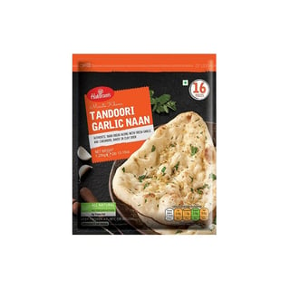 Haldiram’s Tandoori Garlic Naan 1200 Grams ( 16 Pieces )