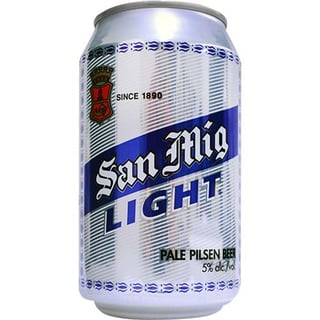 San Miguel Lights Beer in Can 330ml
