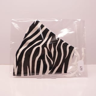 Dieren Mondkapjes - Kleur: Zebra