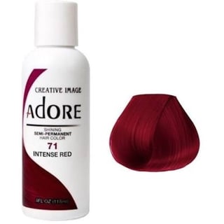 Adore Semi Permanent Hair Color 71 - Intense Red 118ML