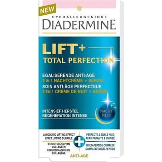 Diadermine Lift+ Total Perfection Nightcream+Serum - 1 Stuk