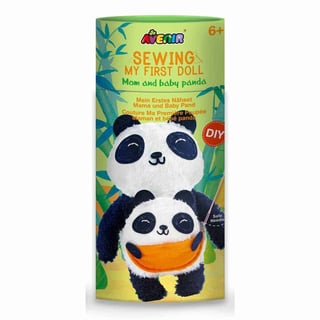 Avenir DIY Naaipakket Knuffel Panda Met Baby