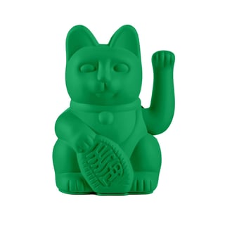 Lucky Cat Vivid Green 10x15cm