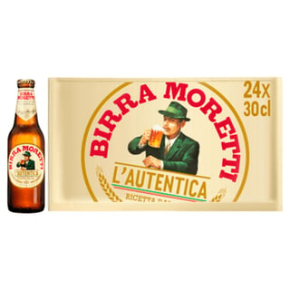 Birra Moretti Pils Fles 24x30cl