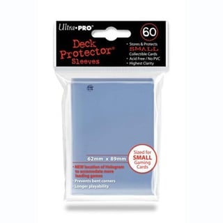 Sleeves Small Clear