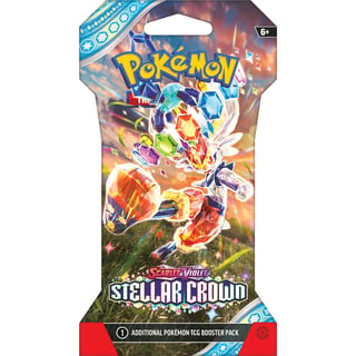 Pokémon Scarlet & Violet Stellar Crown Sleeved Boosterpack