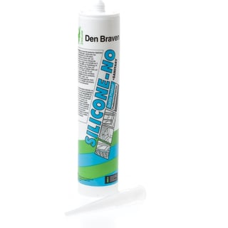 Den Braven Zwaluw Silicone-NO 310 Ml Zwart