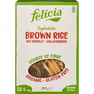 Felicia Glutenvrije Bruine Rijst Tagliatelle 250g