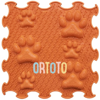 Ortoto Lucky Paws Mat - Kleur: Pumpin Orange