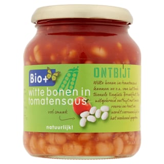 Bio+ Witte Bonen in Tomatensaus