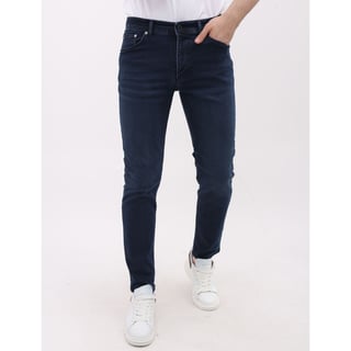 Heren Spijker Broeken - Regular Fit - Stretch Jeans Heren - MM-R-12 - Blauw