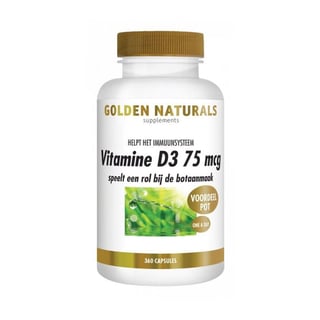 Vitamine D3 75 Mcg