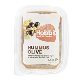 Hummus-Olijf Sandwichspread