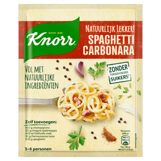 Knorr Maaltijdmix Spaghetti Carbonara