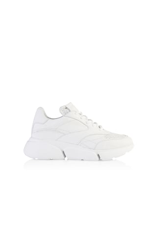 Pavement Cleo Leather Sneakers - White Garda