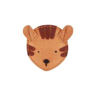 Donsje Josy Classic Hairclip - Tiger Camel Classic Leather