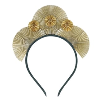 Meri Meri Metallic Fan Headband