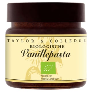 Taylor & Colledge Bourbon Vanille Pasta Biologisch