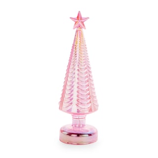 Kerstboom Lamp Roze Ster