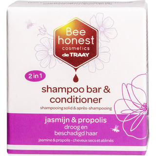 Shampoo- en Conditionerbar Jasmijn (Beschadigd Haar)