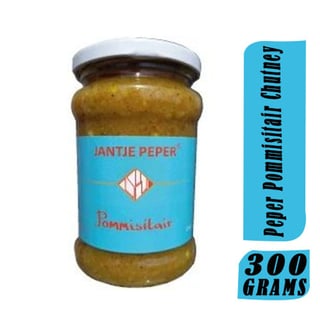 Jantje Peper Pommisitair Chutney 300 Grams