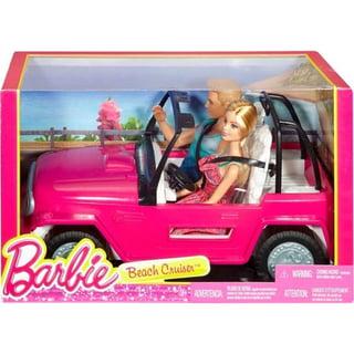 Barbie Beach Cruiser Met Barbie en Ken