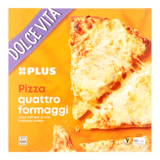 PLUS Dolce Vita Pizza Quattro Formaggi