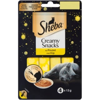 Sheba Creamy Snacks Kip 12G 4