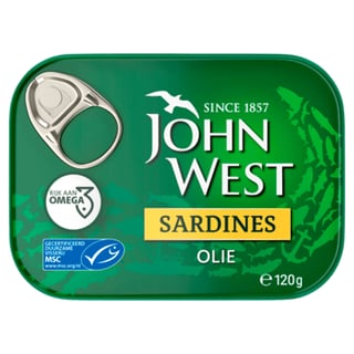 John West Sardines in Zonnebloemolie