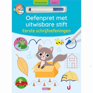 Oefenpret Met Uitwisbare Stift - Eerste Schrijfoefeningen