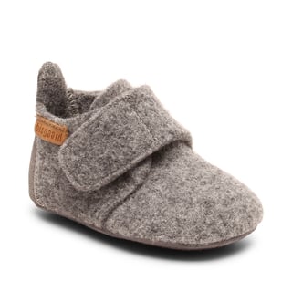 Baby Wool Home Shoe Grey