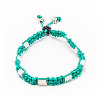 EM Anti Vlooien & Teken Kralenband XS - Color: Zee Groen