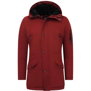 Parka Heren Winter - 7065 - Rood