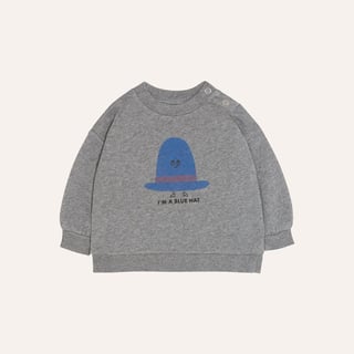 The Campamento Blue Hat Baby Sweatshirt