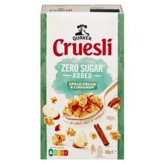 Quaker Cruesli Zero Sugar Added Apple & Pecan