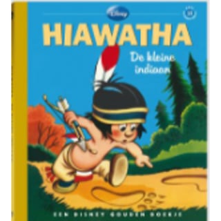 Hiawatha Mini Gouden Disney Boekje