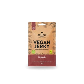 Grizzly Foods Vegan Jerky Teriyaki 30g